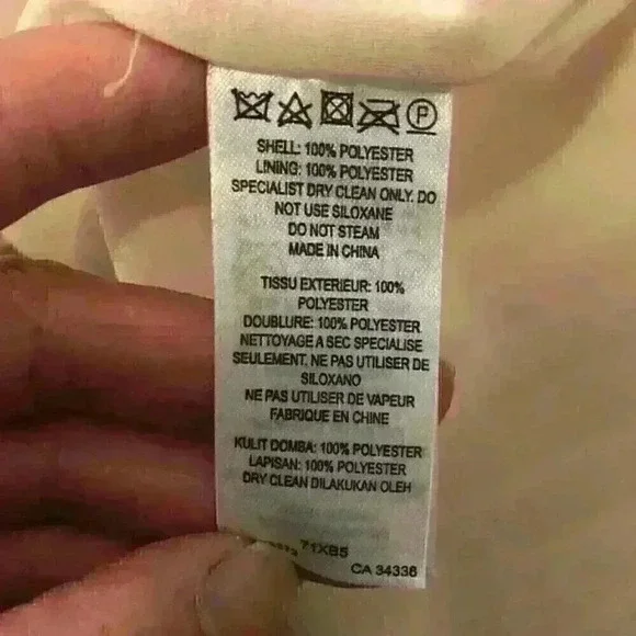 French Connection Shelby Summer Maxi Dress in Light Pink Pleated NWT sx 2 - Picture 9 of 9